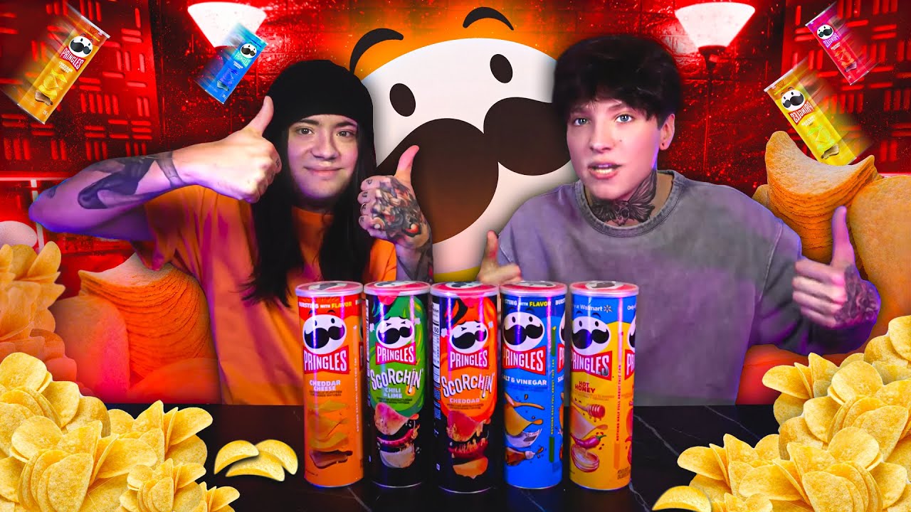 ¡PROBANDO TODAS LAS PRINGLES! 🧐