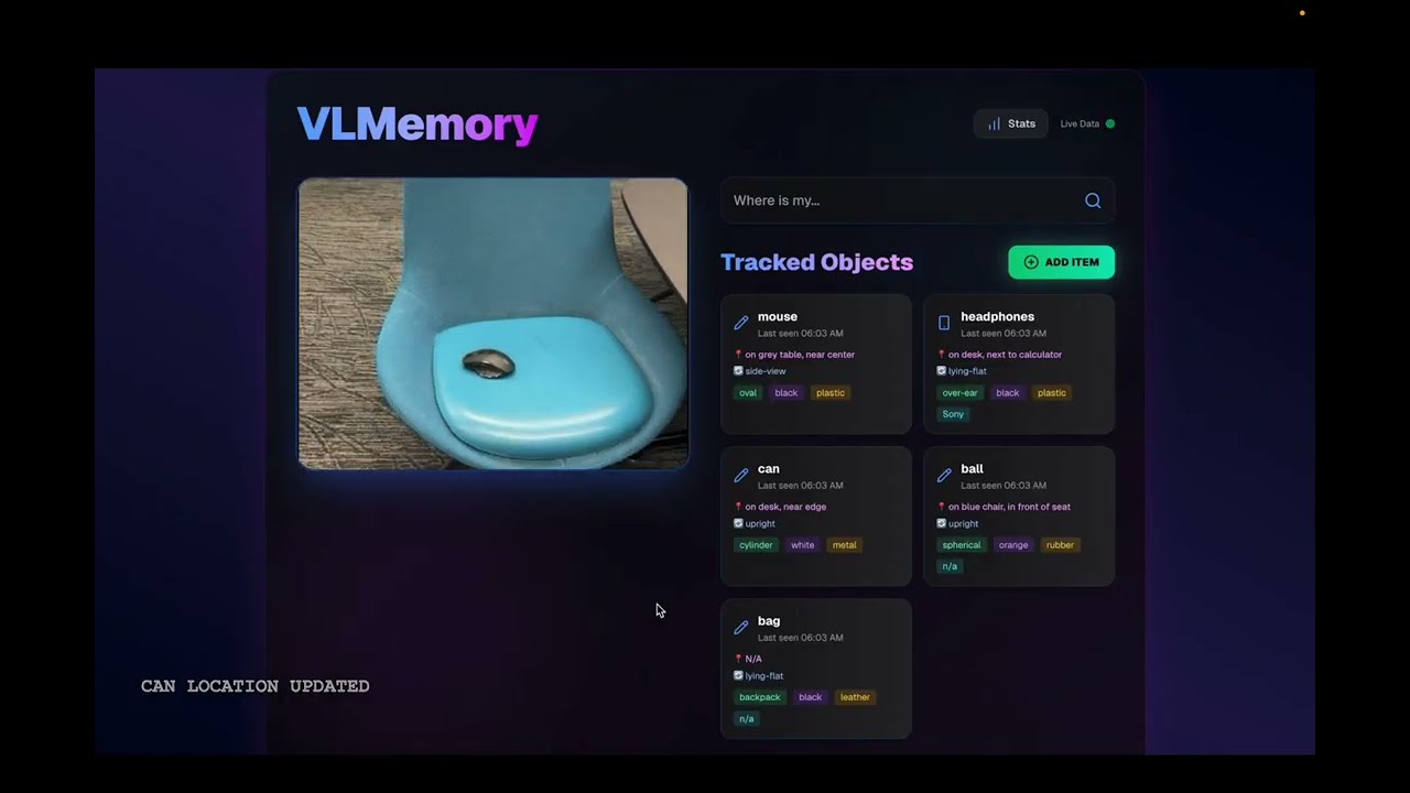 HackAtl: VLMemory