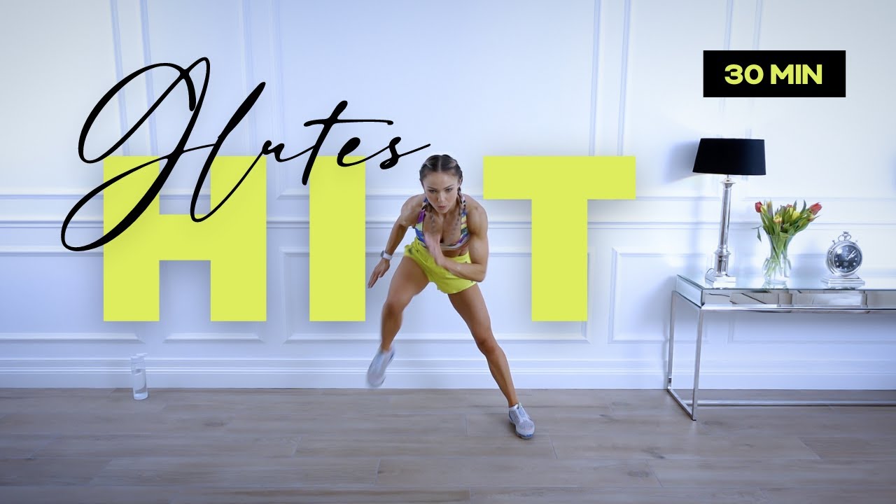 HIIT The Glutes - High Intensity Glute Workout - No Equipment