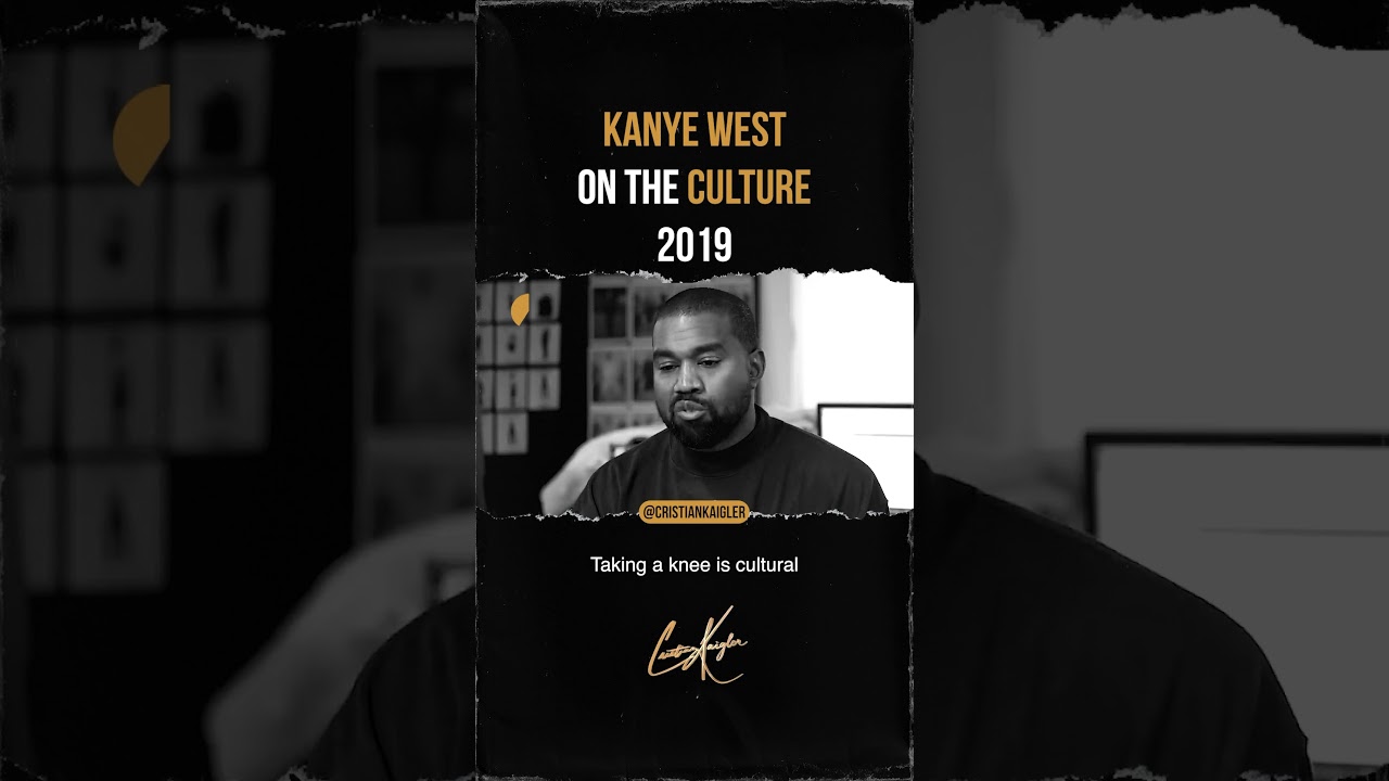 Kanye West speaks on “the culture”. Thoughts? 