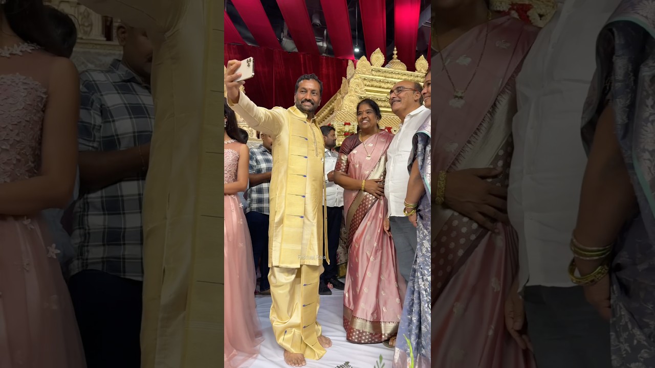 BJP MP Raghunandhan Rao Brother&rsquo;s Son Wedding #ytshorts