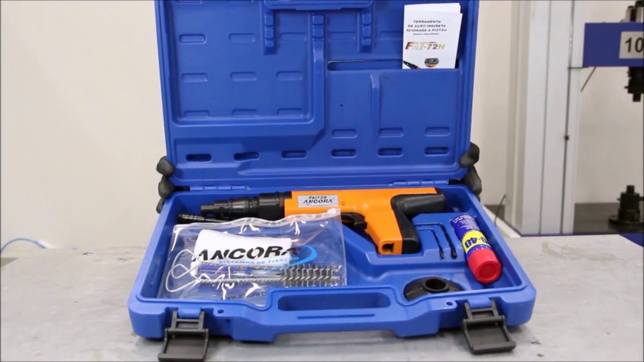 Como Limpar a Pistola de Fixação à Pólvora FAI72N Âncora