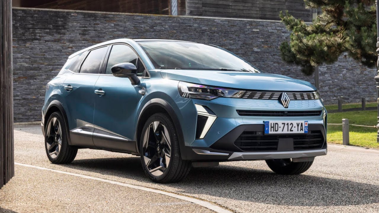 2025 Renault Symbioz E-Tech Hybrid in Mercury Blue im Check