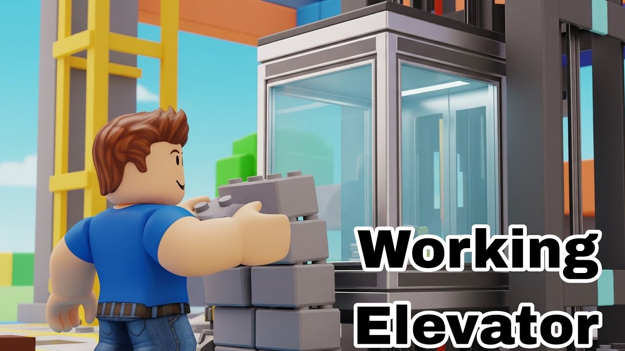 How to make an Elevator in Piggy Build Mode
