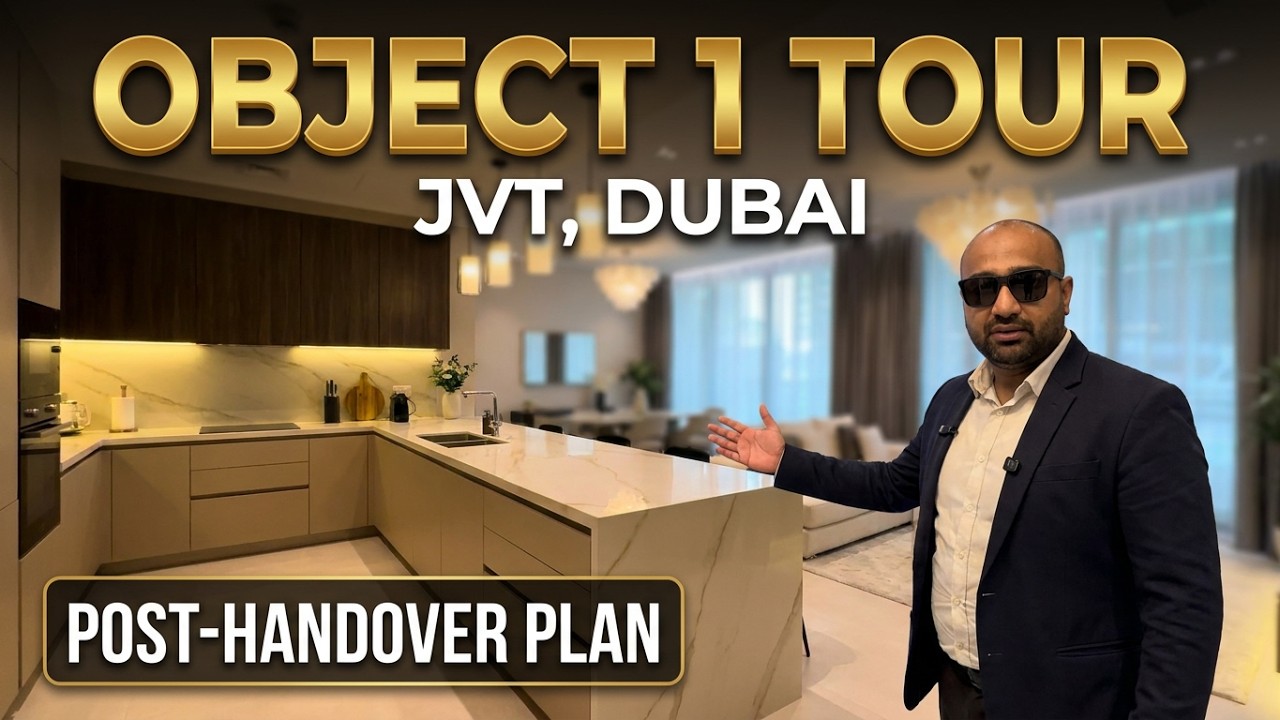 Object 1 Tour – 1 Bedroom & Studio Apartments | Luxury Living in JVT, Dubai! #realestate