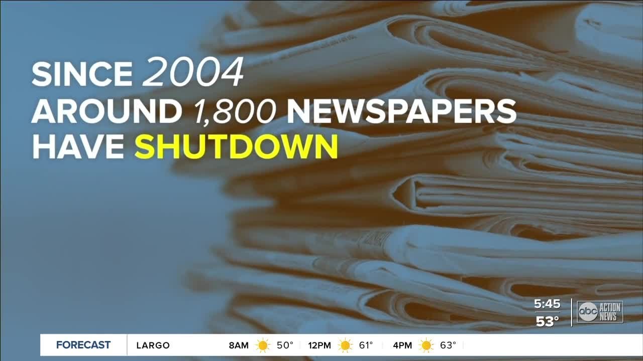 Small-town newspapers struggling to survive