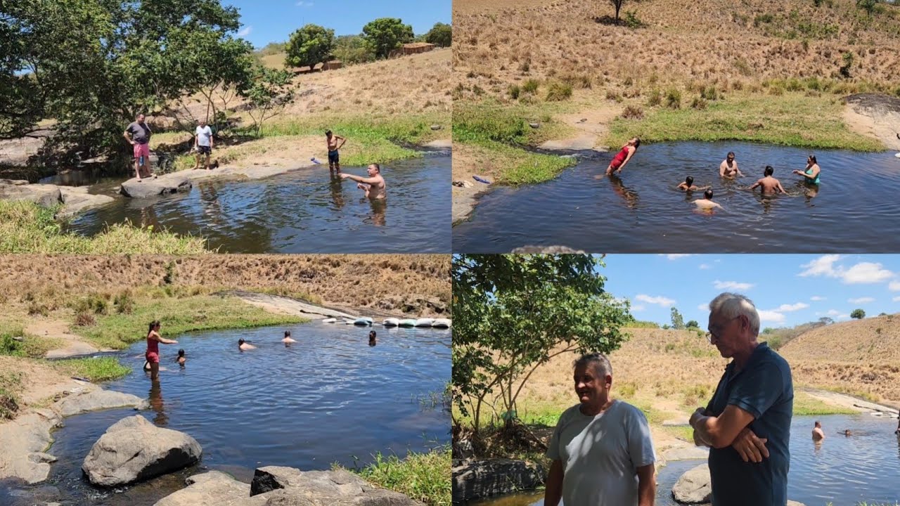 Nesse calorão, nada melhor do que um banho de cachoeira 