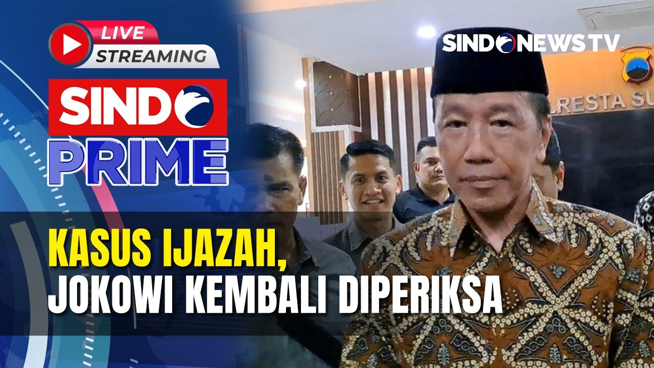🔴 LIVE KASUS IJAZAH, JOKOWI KEMBALI DIPERIKSA | SINDO PRIME | 12/02
