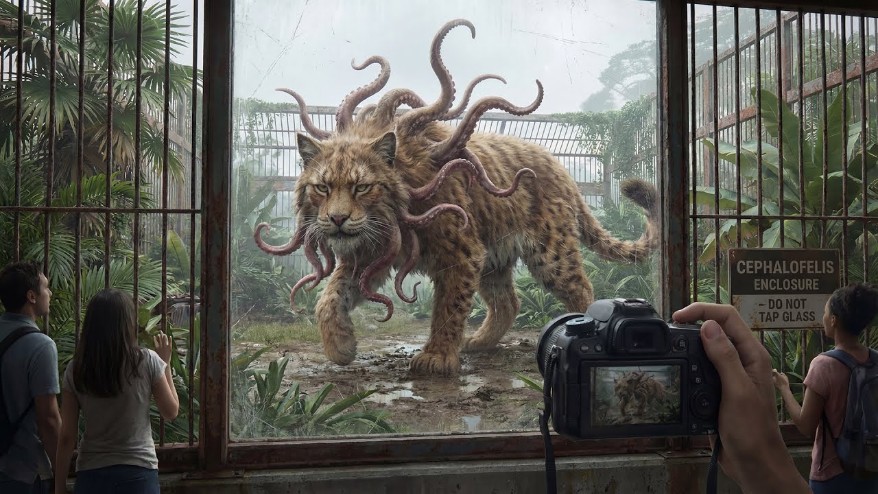 【AI Adventure】I Visited the Zoo of Monsters Creatures - GIANTS and MUTANTS