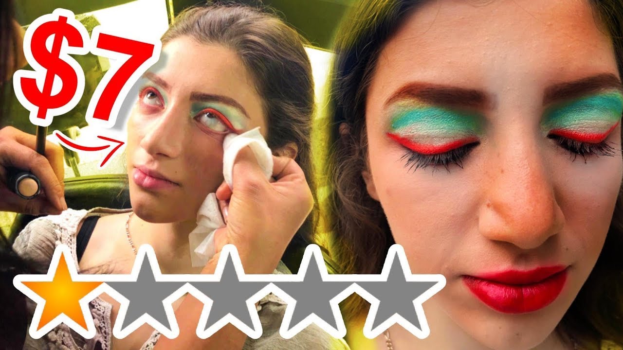 I WENT TO THE CHEAPEST WORST REVIEWED MAKEUP ARTIST IN MY CITY 😨