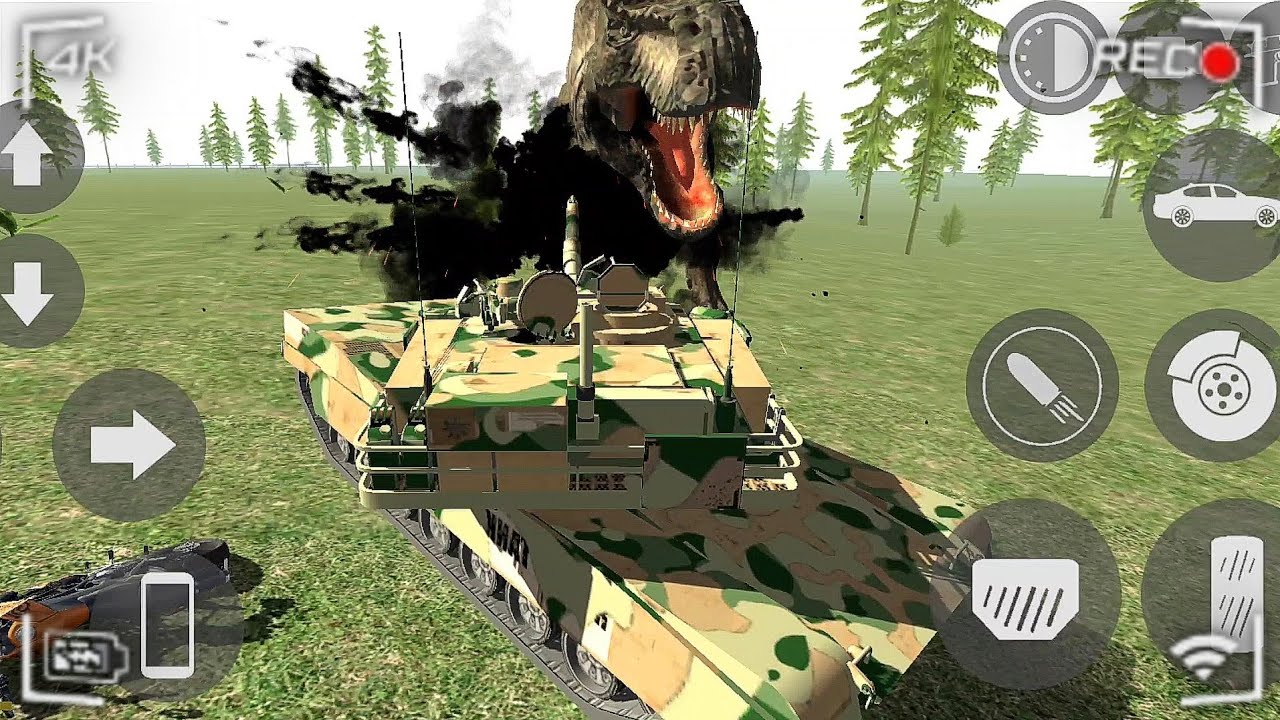 Dinosaur VS Tank Funny Indian Bikes Driving 3d Gameplay All Cheat Codes New Update Episode 204