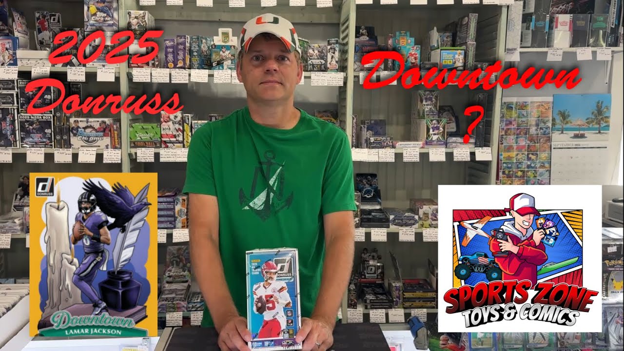Перерыв на футбольный ящик Donruss 2025