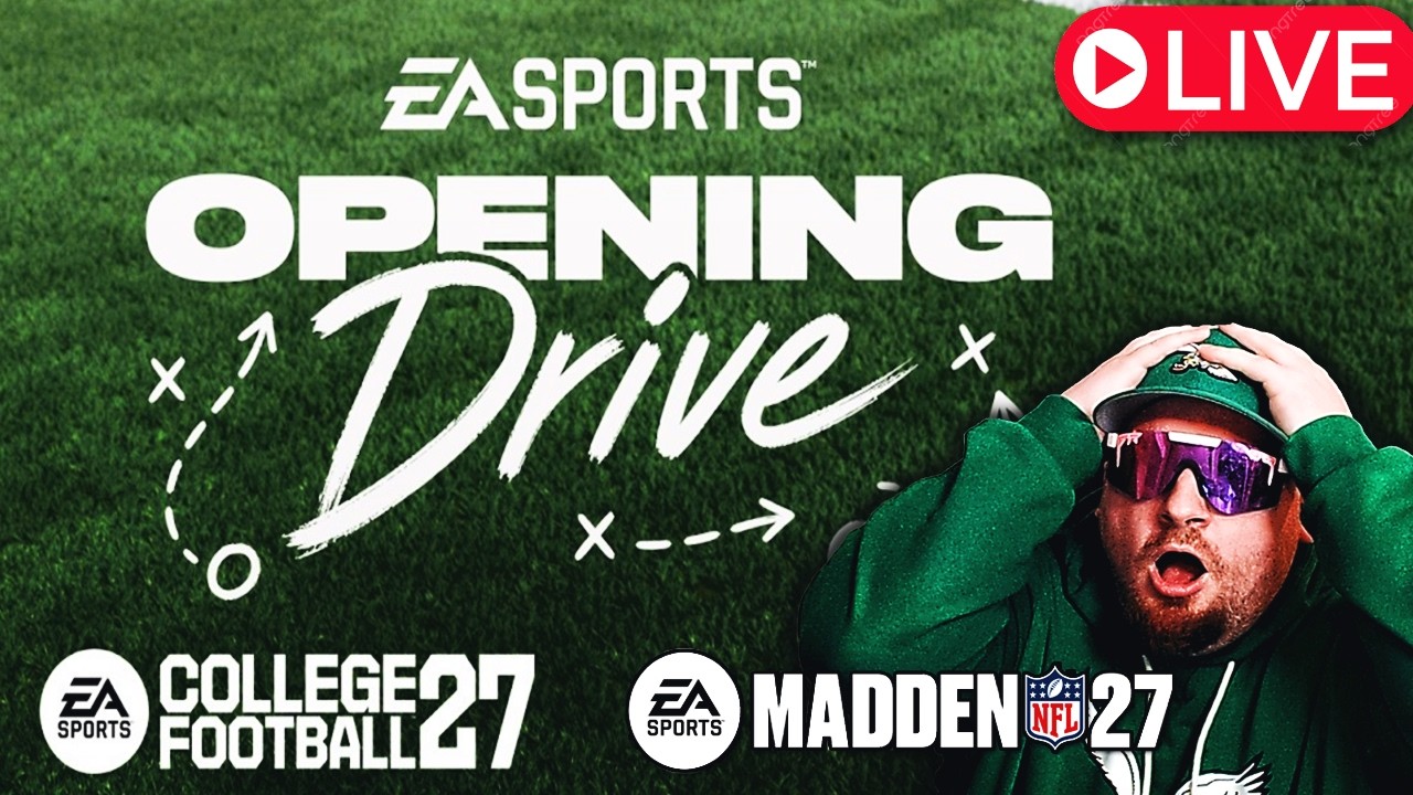 🔴 LIVE -- Madden 27 & College Football 27 Reveal