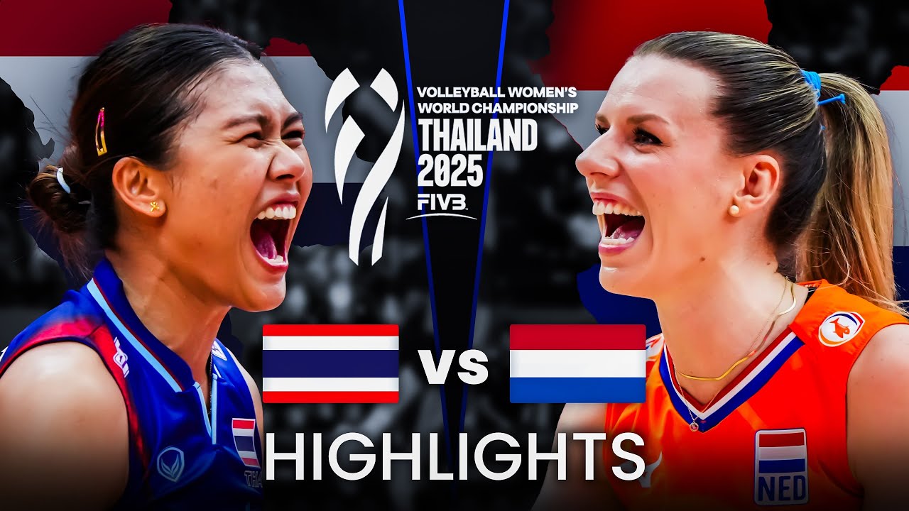 THAILAND 🇹🇭 vs NETHERLANDS 🇳🇱 | Highlights | Women's Volleyball World Championship 2025