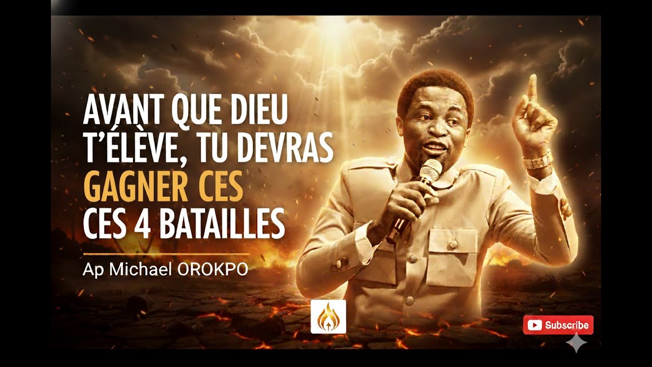 TU DOIS GAGNER CES 04 BATAIILES  AVANT TOUT ELEVATION/ Ap Michael OROKPO