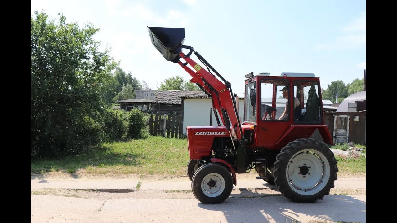 Погрузчик ПКУ-0.5 на трактор Т-25