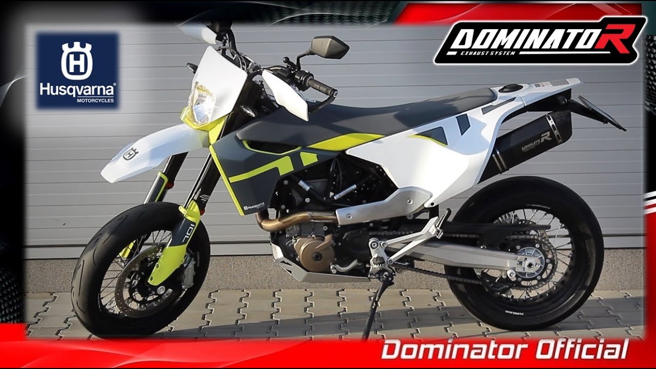 Husqvarna 701 SM | Dominator Exhaust Sound | DYNO Ride