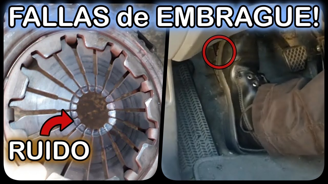 COLLARIN de CLUTCH / RUIDO al PISAR el PEDAL DEL EMBRAGUE