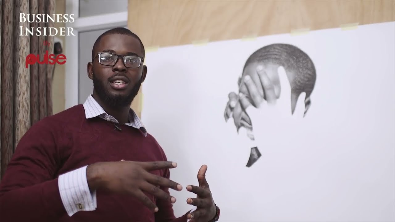 Meet Arinze Stanley, Nigeria's Famous Hyper Realistic Artist   Business Insider By Pulse