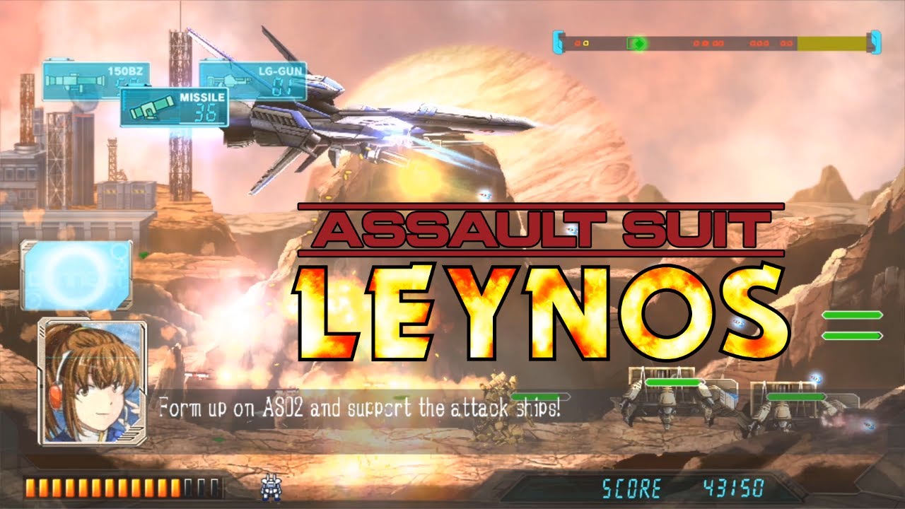 Assault Suit Leynos Game Sample - PS4