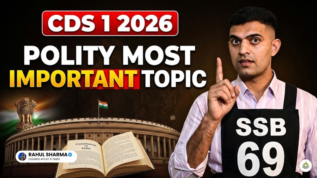 CDS 1 2026 - Polity Most Important Topic