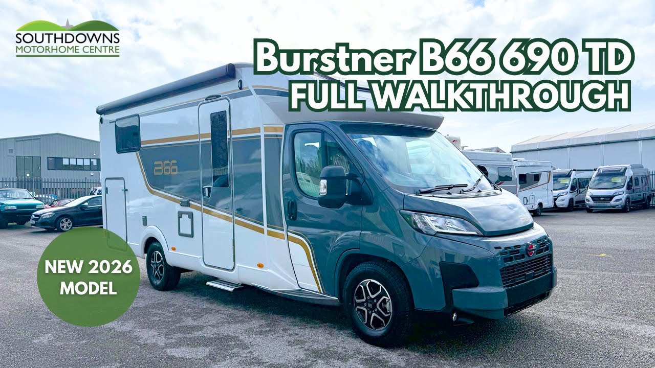 Burstner B66 690 TD Motorhome Tour | Full Walkthrough & Features Explained