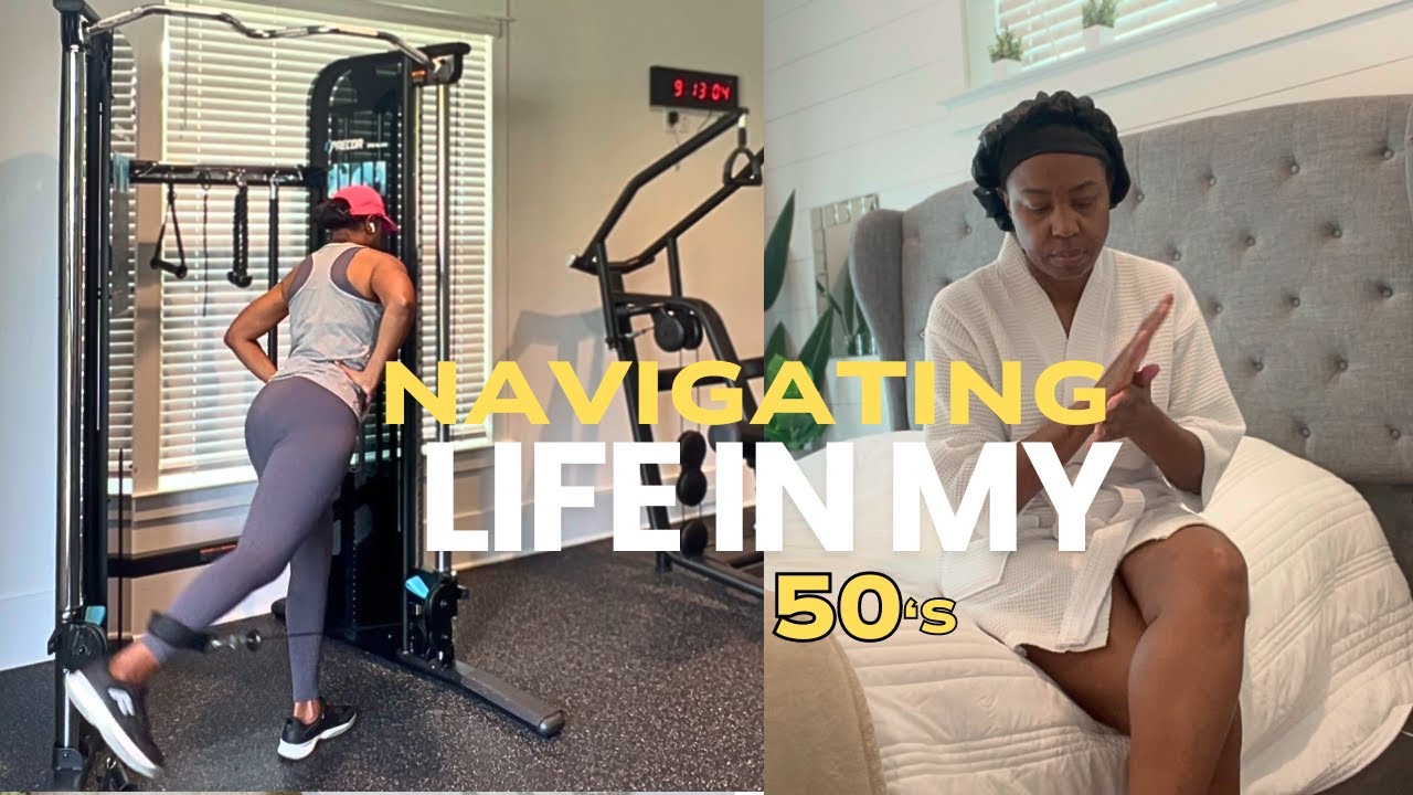 Over 50 diaries | weight loss, building muscle in menopause/post workout smoothie, relaxed hair care