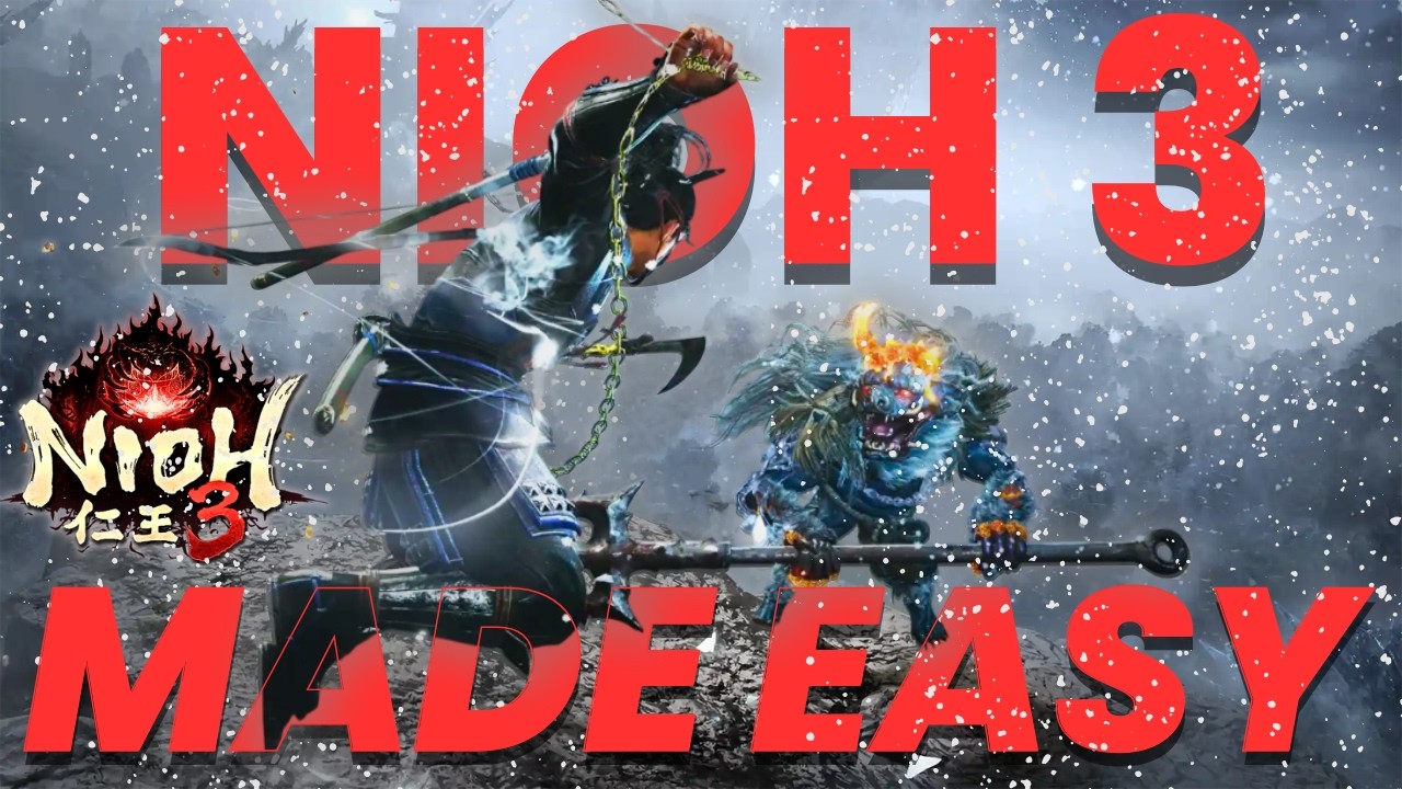 Nioh 3 Feels Overwhelming? Here’s How to Approach It!