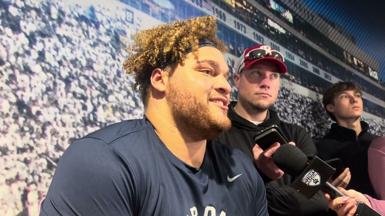 Penn State OL Trevor Buhr 3/26/26 | Spring Practice | NSN