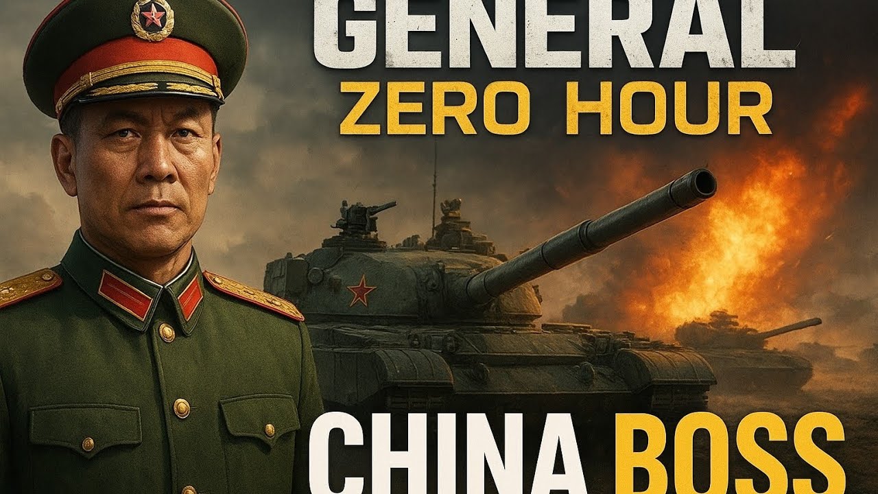 C&C General Zero Hour — босс Китая против 7 случайных игроков