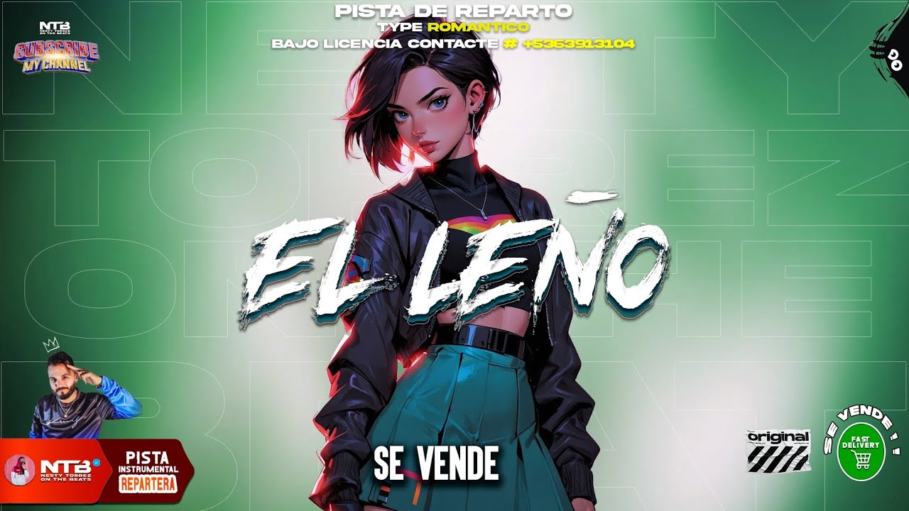 Pista Repartera // EL LEÑO - Seikan Anikila//Reparto Type Agresivo Beat 2025