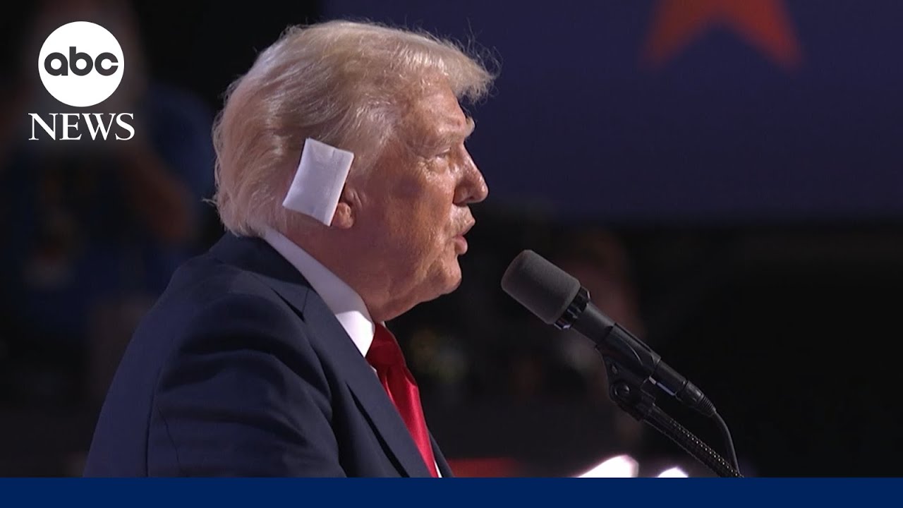 Trump recounts his assassination attempt during RNC speech