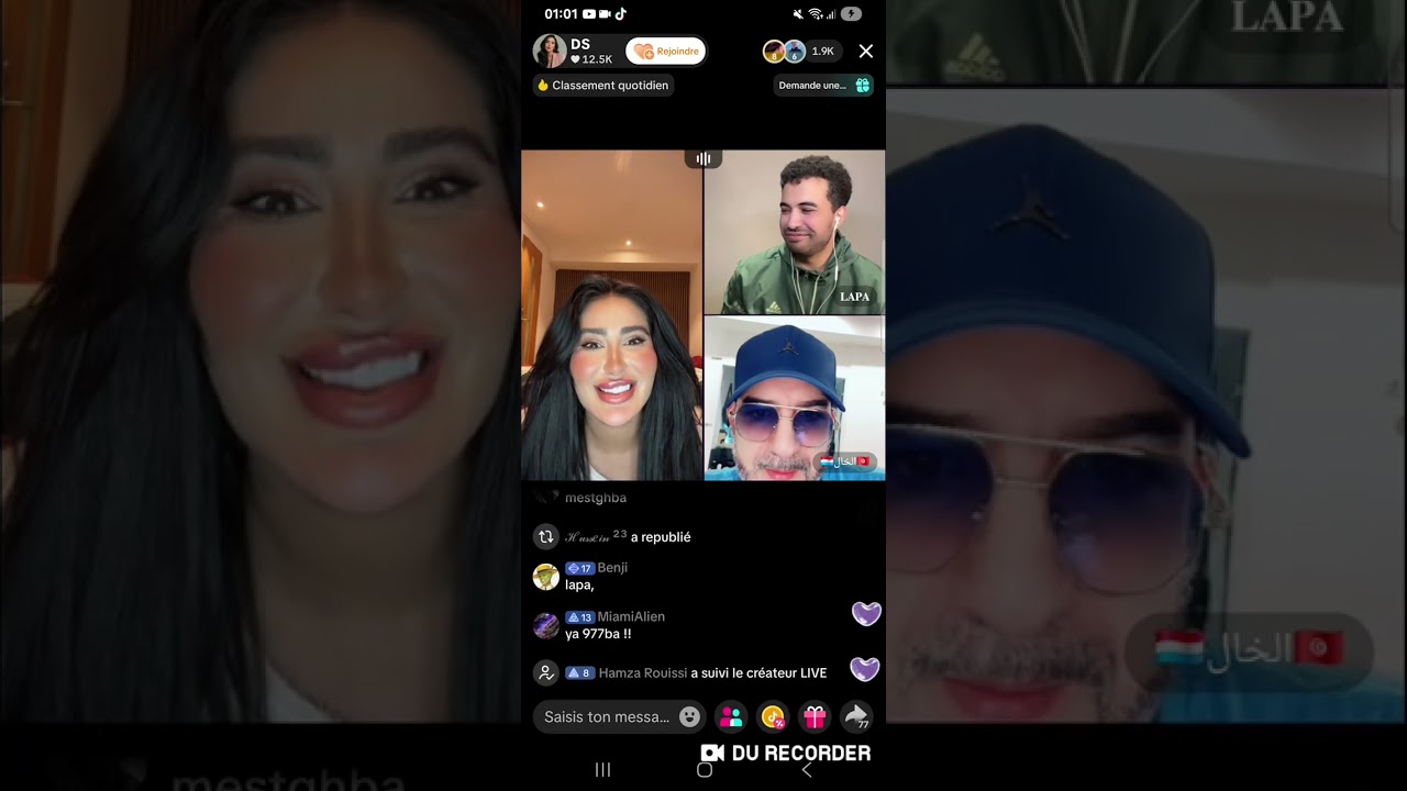 دنيا الصرماني و لبا و الخال حوار العمالقة الجزء الأول 🔞