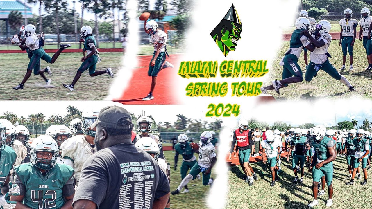 🌴 🏈 Miami Central Spring Tour 2024 This Was Exciting To Watch 🏈🌴