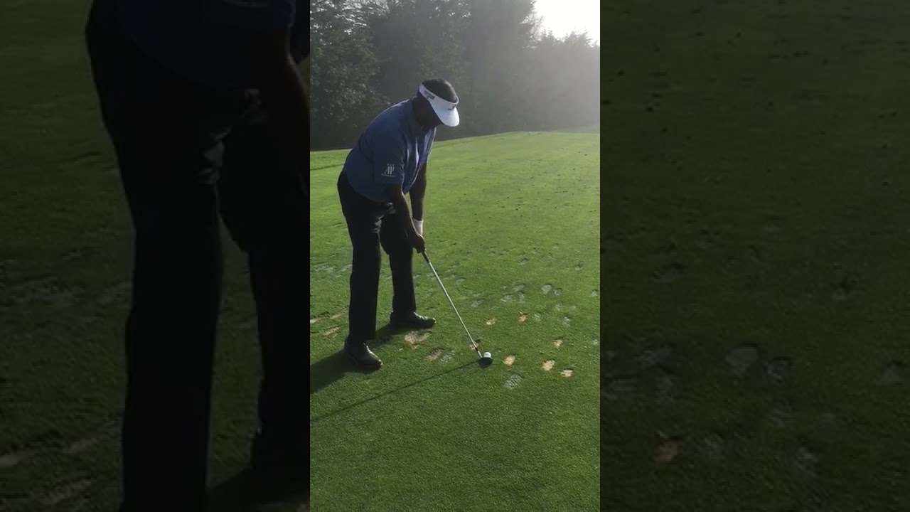 Vijay Singh close up 7iron swing #pgatour #vijaysingh #golfswing