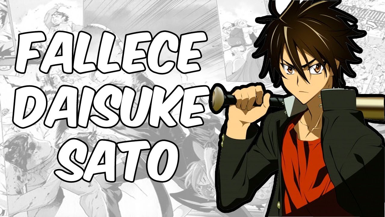 Fallece Daisuke Sato Creador de Highschool of the Dead