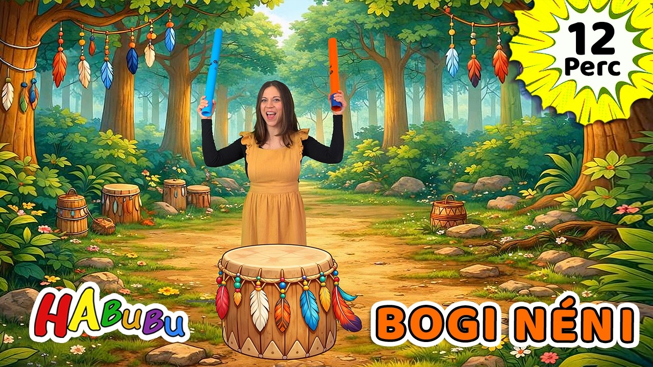 Bum Bum Taps HOSSZÚ videó (12 perces) I Bogi Néni Eredeti Dal