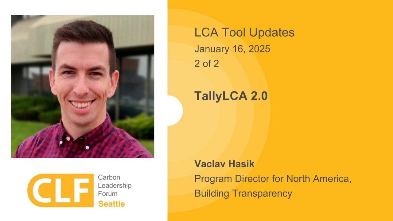 TallyLCA Tool Updates