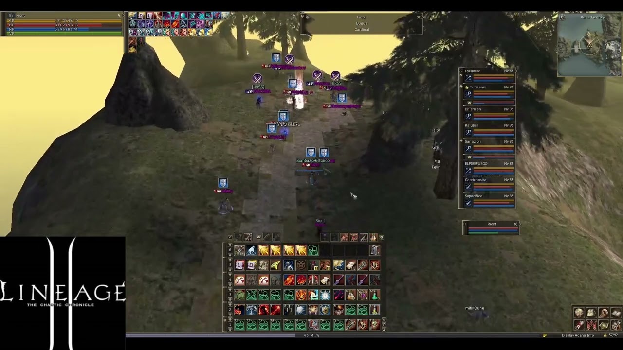 Asedio Rune - L2 Gravedad Zero.