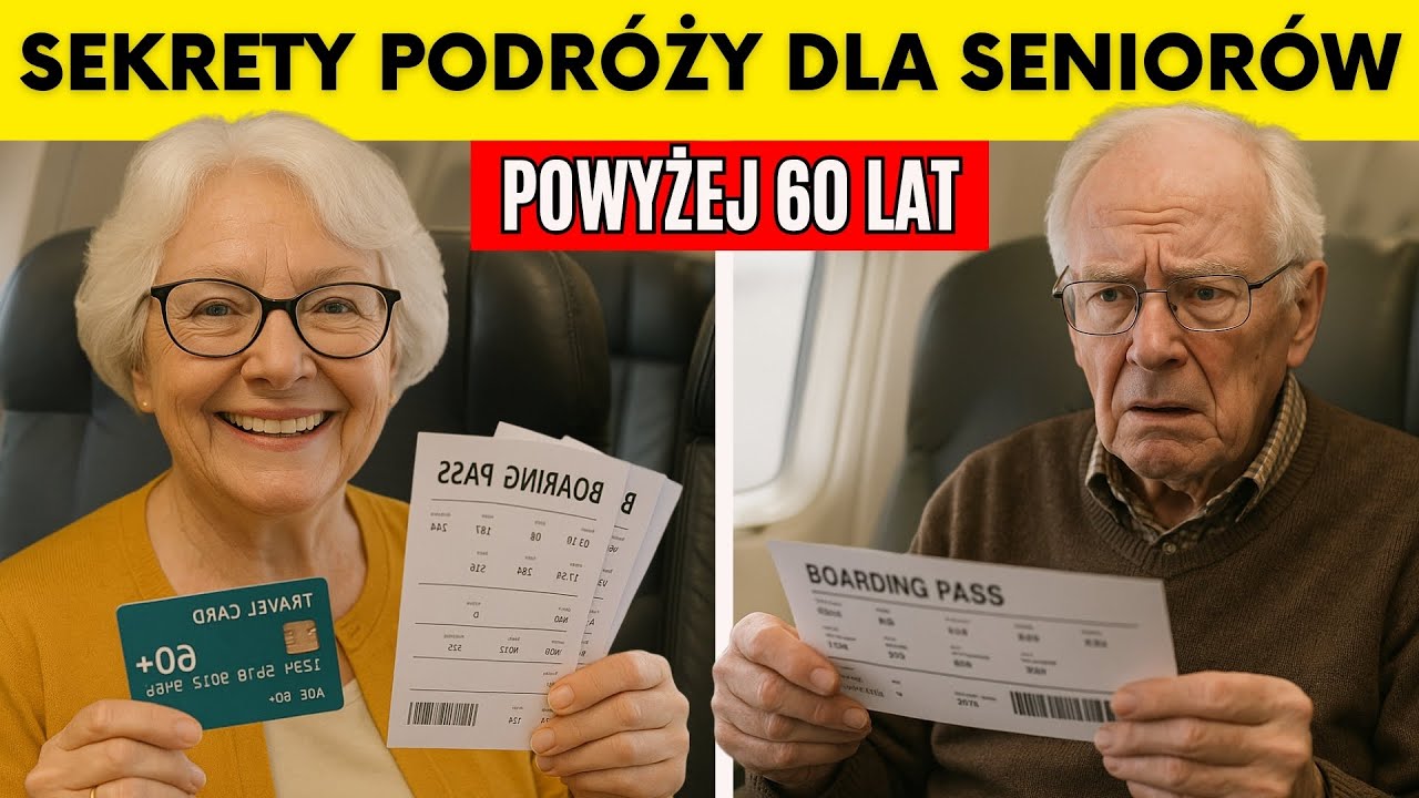 6 sekret&oacute;w podr&oacute;ży dla senior&oacute;w, o kt&oacute;rych linie lotnicze milczą.