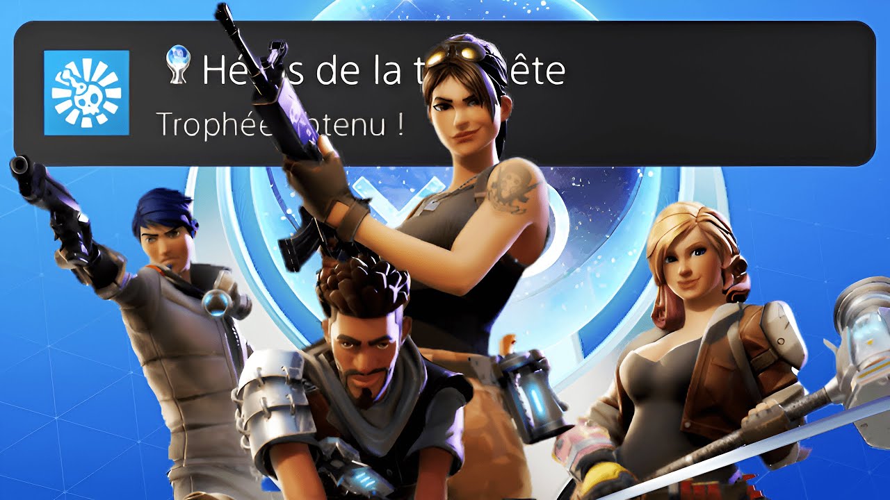 🏆 COMMENT AVOIR LE TROPHÉE PLATINE DE FORTNITE SAUVER LE MONDE ?