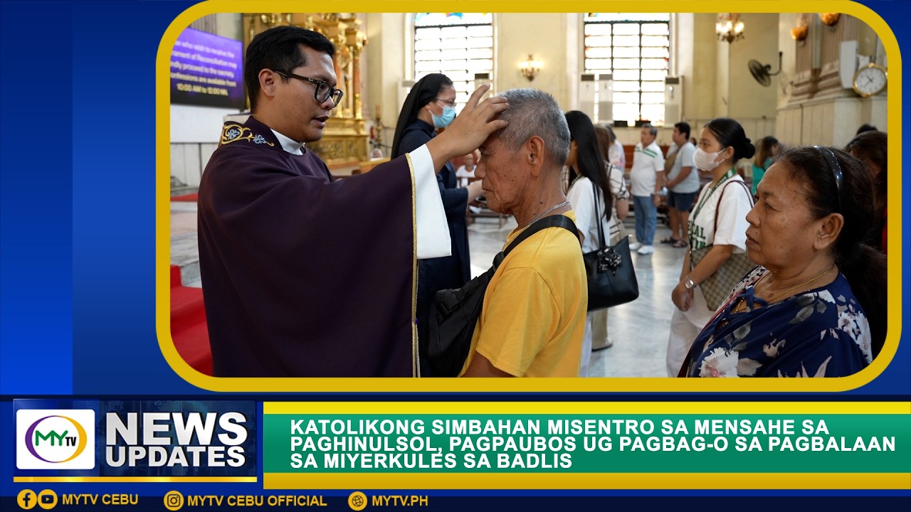 KATOLIKONG SIMBAHAN MISENTRO SA PAGHINULSOL, PAGPAUBOS UG PAGBAG-O NING MIYERKULES SA BADLIS