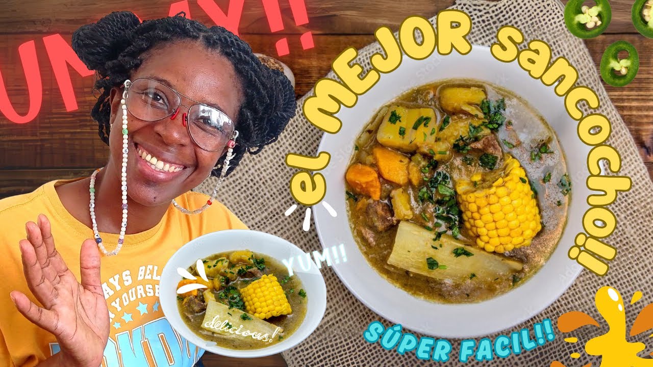 👩‍🍳¡Delicioso SANCOCHO casero COLOMBIANO 🇨🇴✨ | Cómo hacer sancocho | RECETA de sancocho EXPRESS 🥣🌟