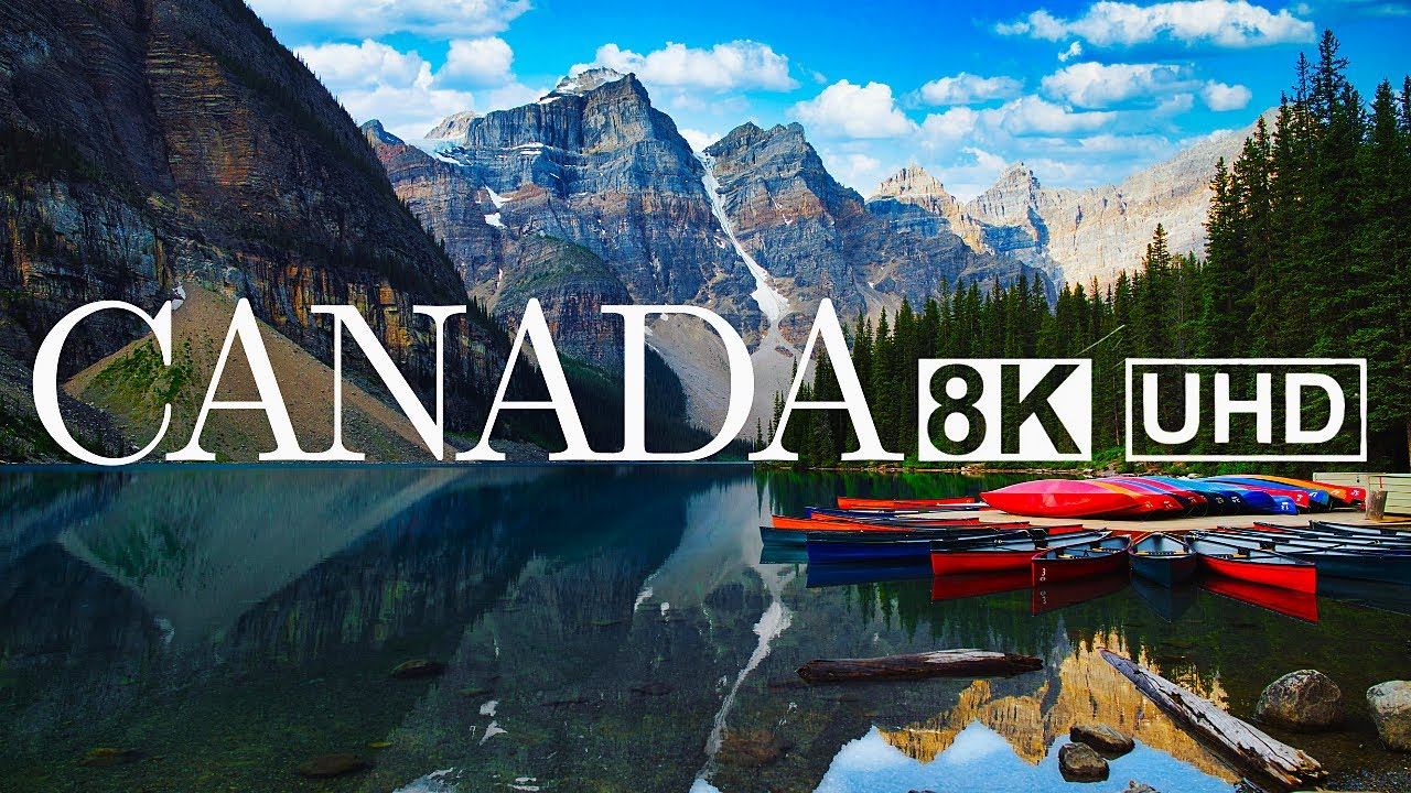 Canada in 8K ULTRA HD 🇨🇦 | Calm & Relaxing Scenic Film