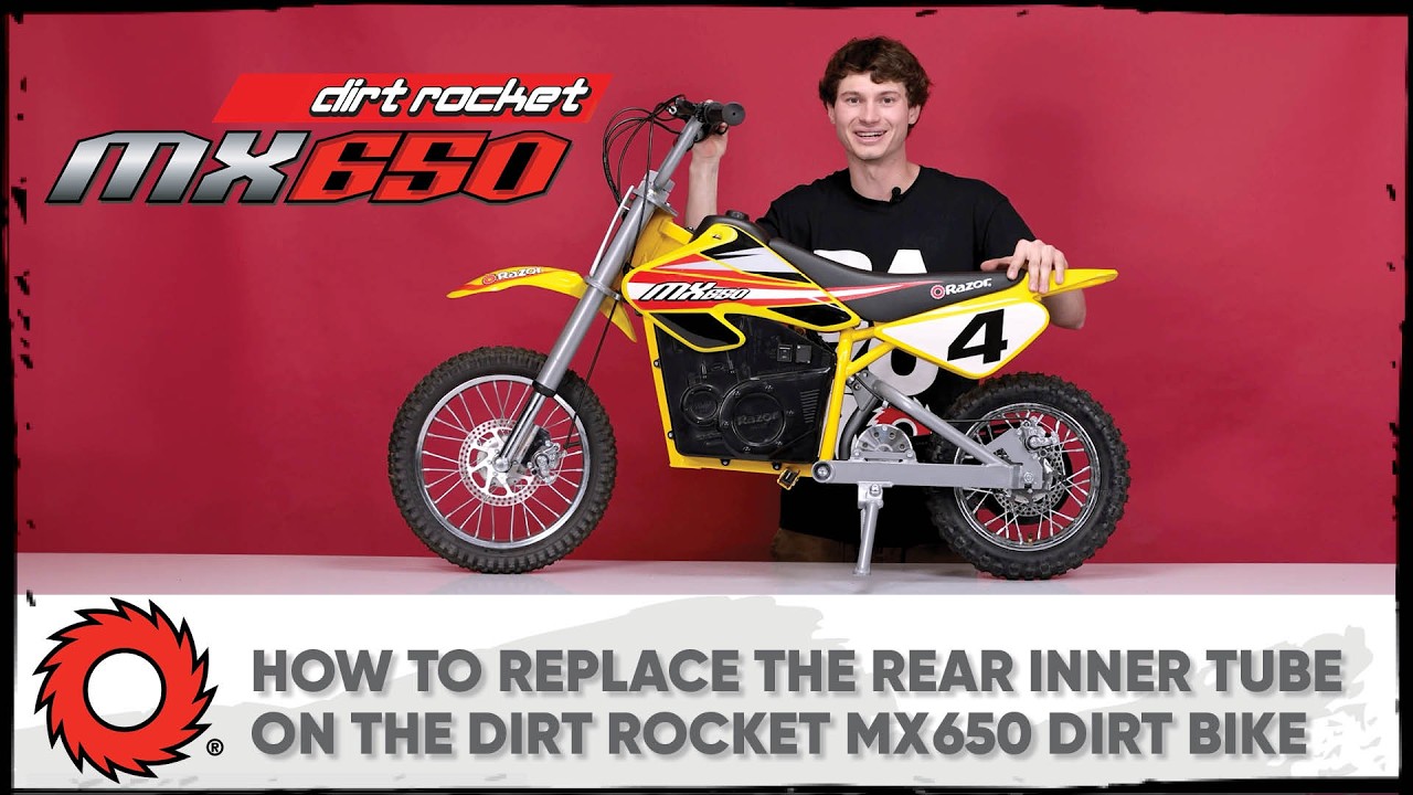 Руководство по замене задней камеры для Razor Dirt Rocket MX650