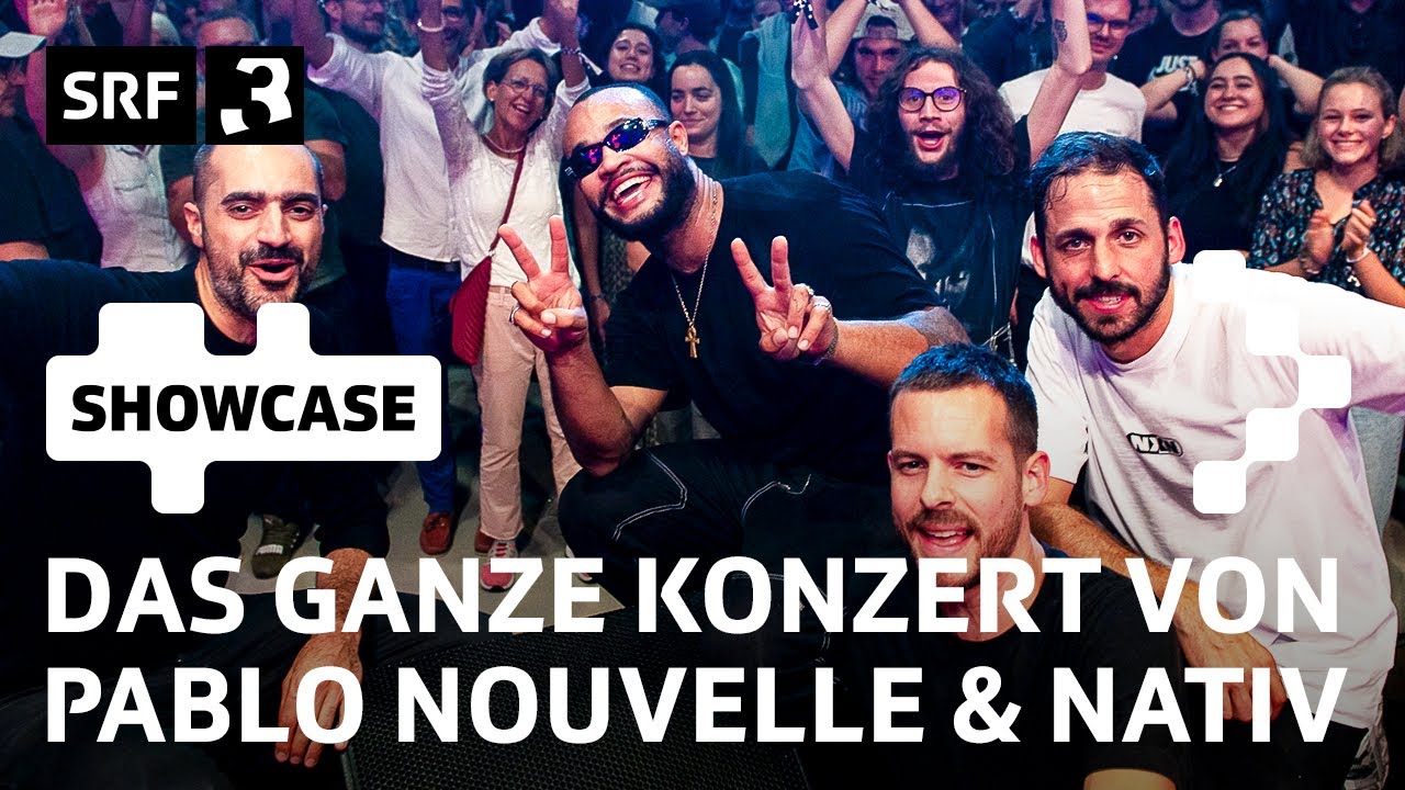 «SRF 3 Sounds! Showcase»: Pablo Nouvelle & Nativ live | Showcase 2023 | SRF 3