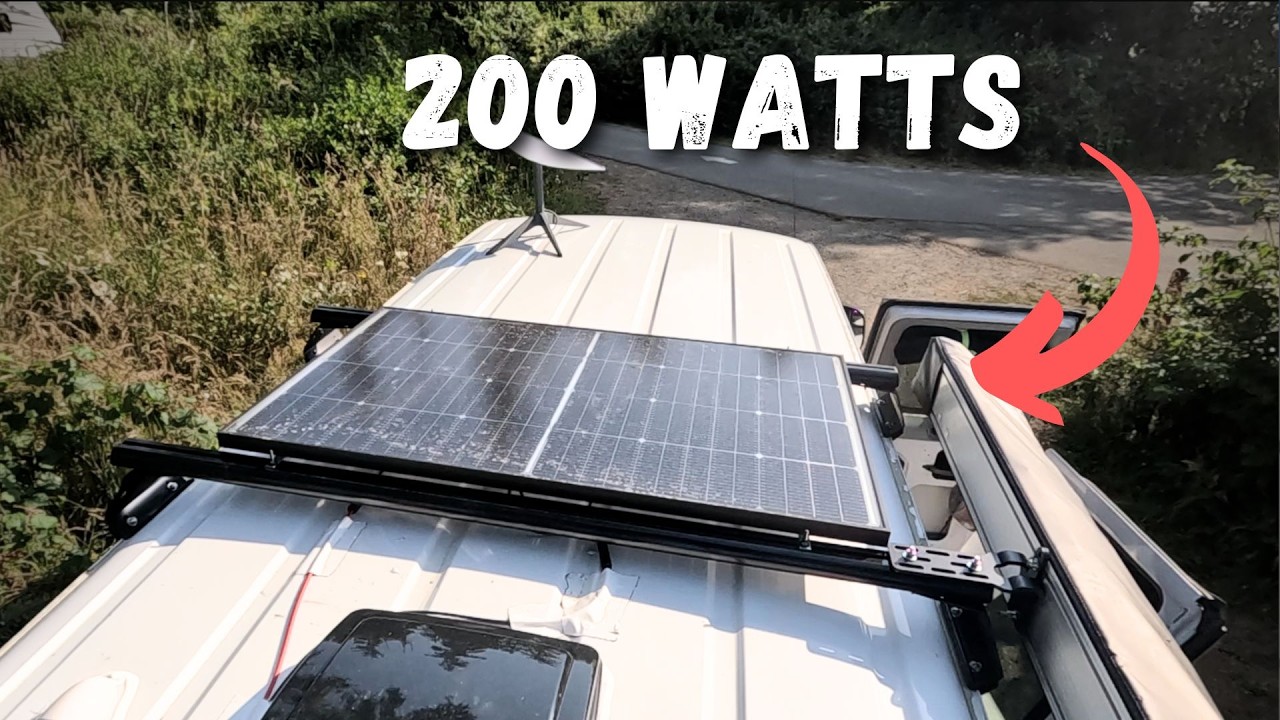 Installing BougeRV solar on our adventure van.