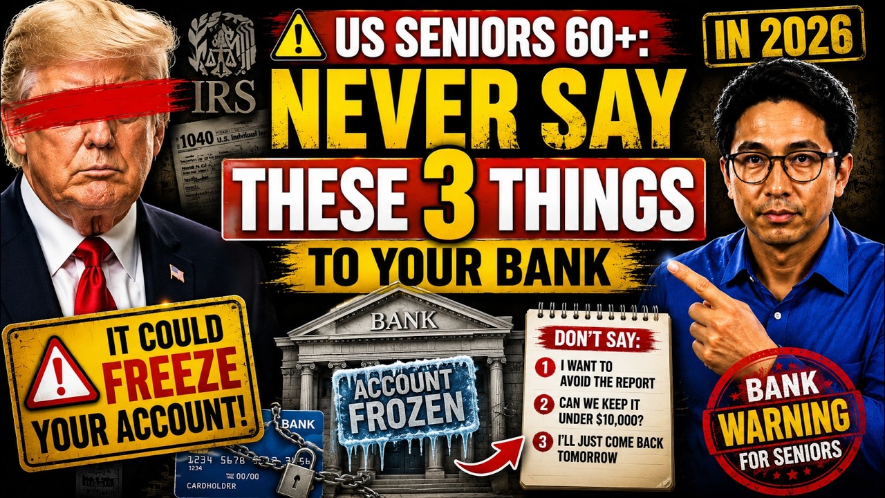 🔴 US Seniors 60+ Never Say These 3 Things to Your Bank in 2026 &mdash; It Could Freeze Your Account