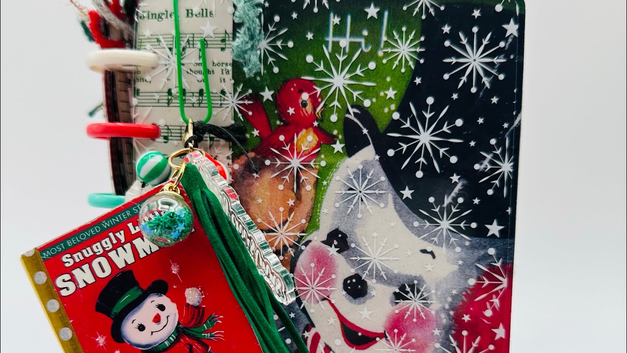 Retro Christmas Junk Journal | Part 2  |#junkjournal 