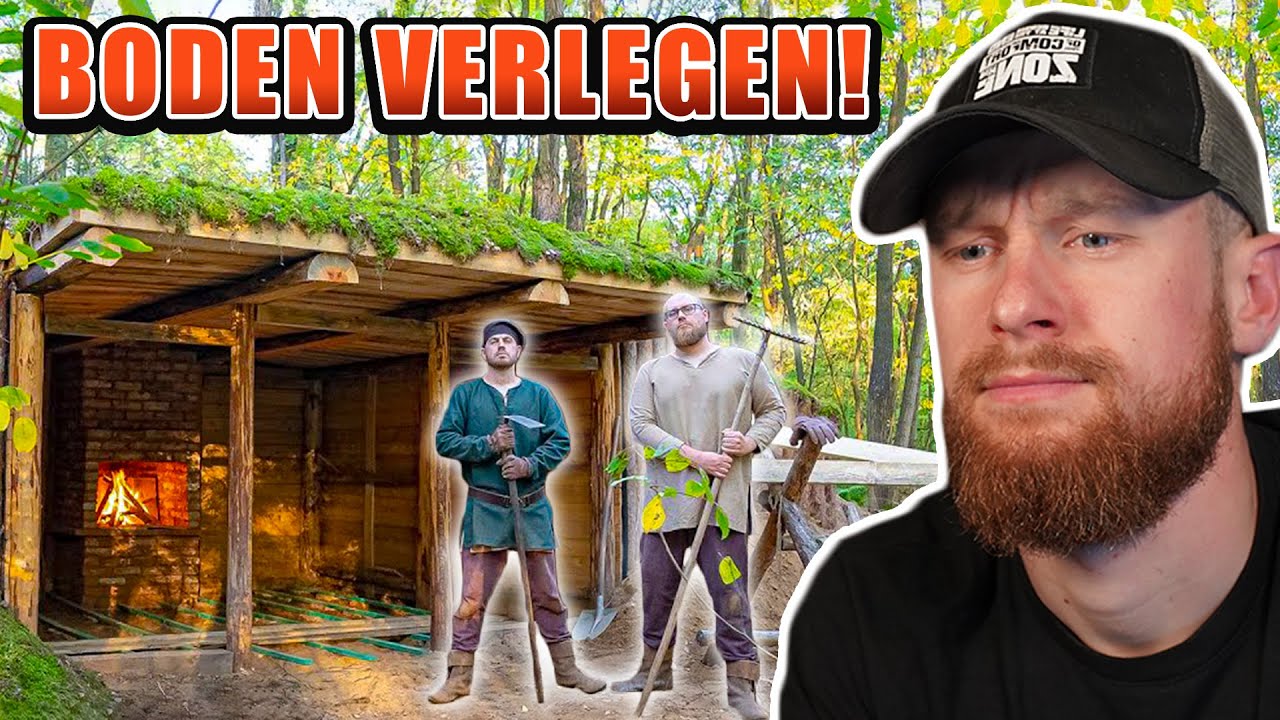Der BODEN wird VERLEGT! - Das Hobbithaus wird weiter gebaut | Fritz Meinecke reagiert